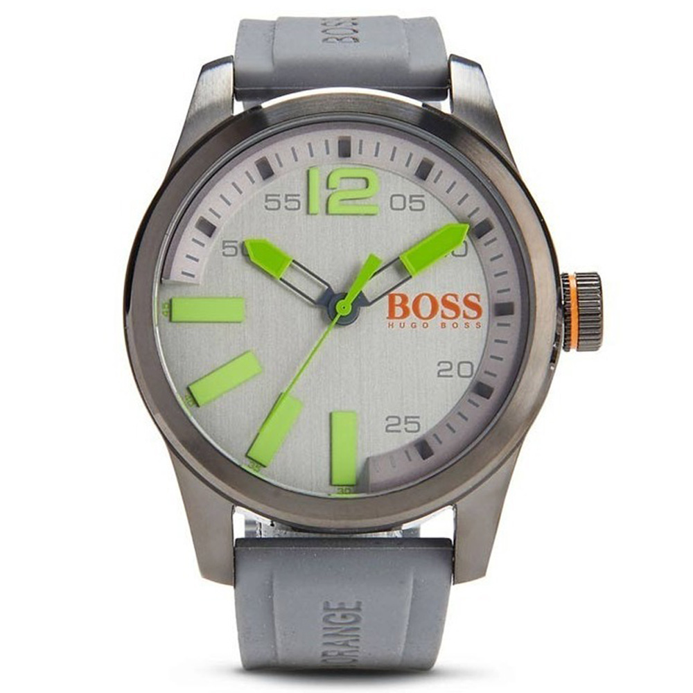 Reloj hugo boss clearance negro con naranja